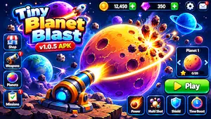 Tiny Planet Blast APK v1.0.5